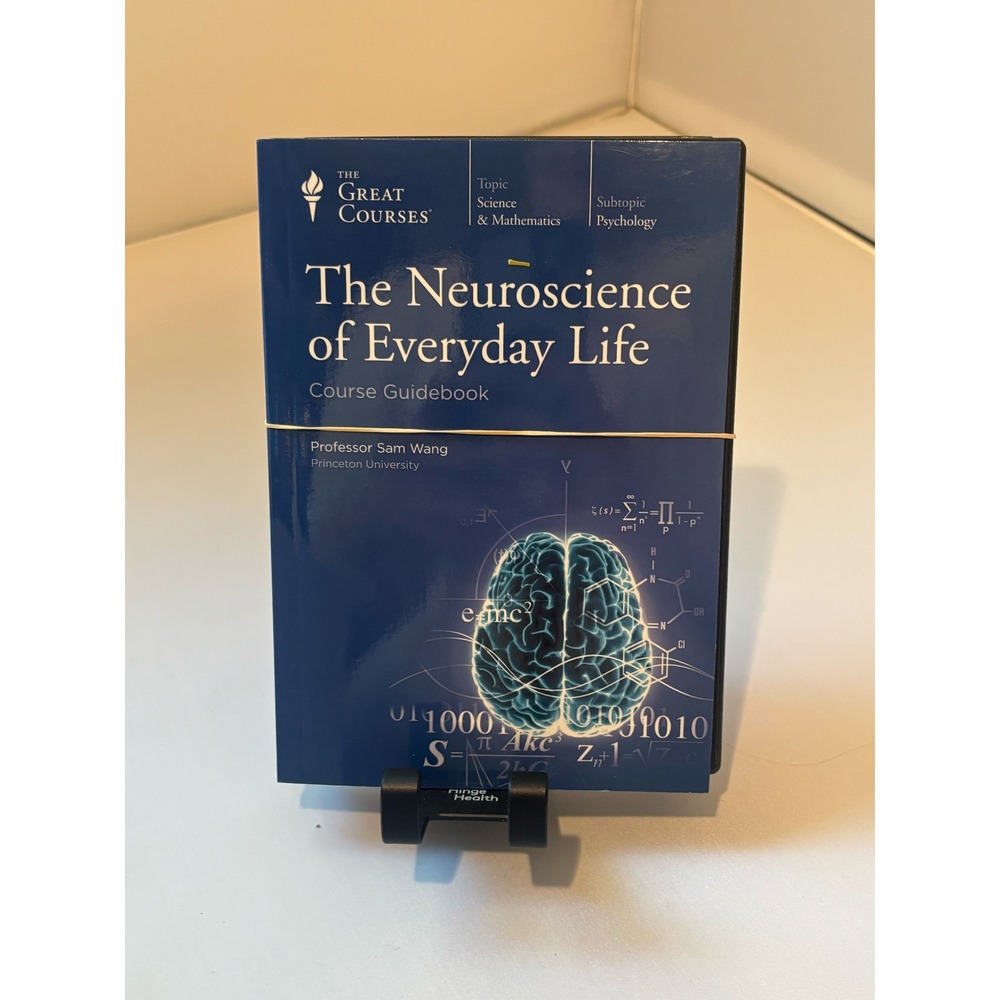 The Great Courses Neuroscience of Everyday Life 6 DVD with Guidebook Sam Wang